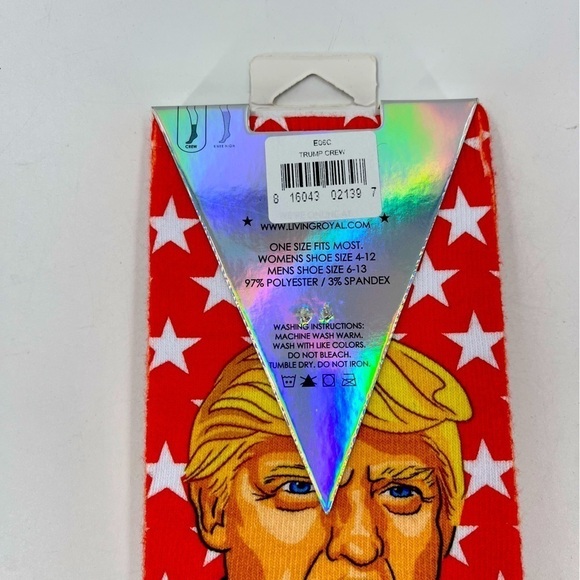 NWT Donald Trump Living Royal Socks - Picture 2 of 4